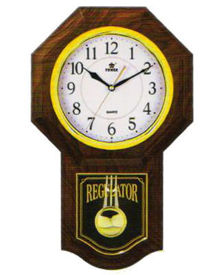 工藝平擺掛鐘PW6126批發銷售解析